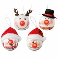 Kaemingk International BAUBLE LED LIGHT RED 480870